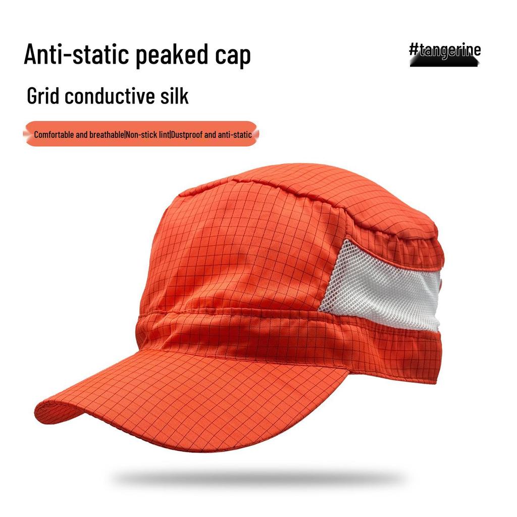 Unisex Anti-static Breathable Baseball Cap - Dustproof Workshop Hat