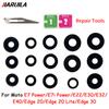 New For Moto E11 E11 E11 E11 Edge 11 E7 E7i Power Repair Replace Back Camera Glass Lens Cover with Glue Sticker Replacement Part