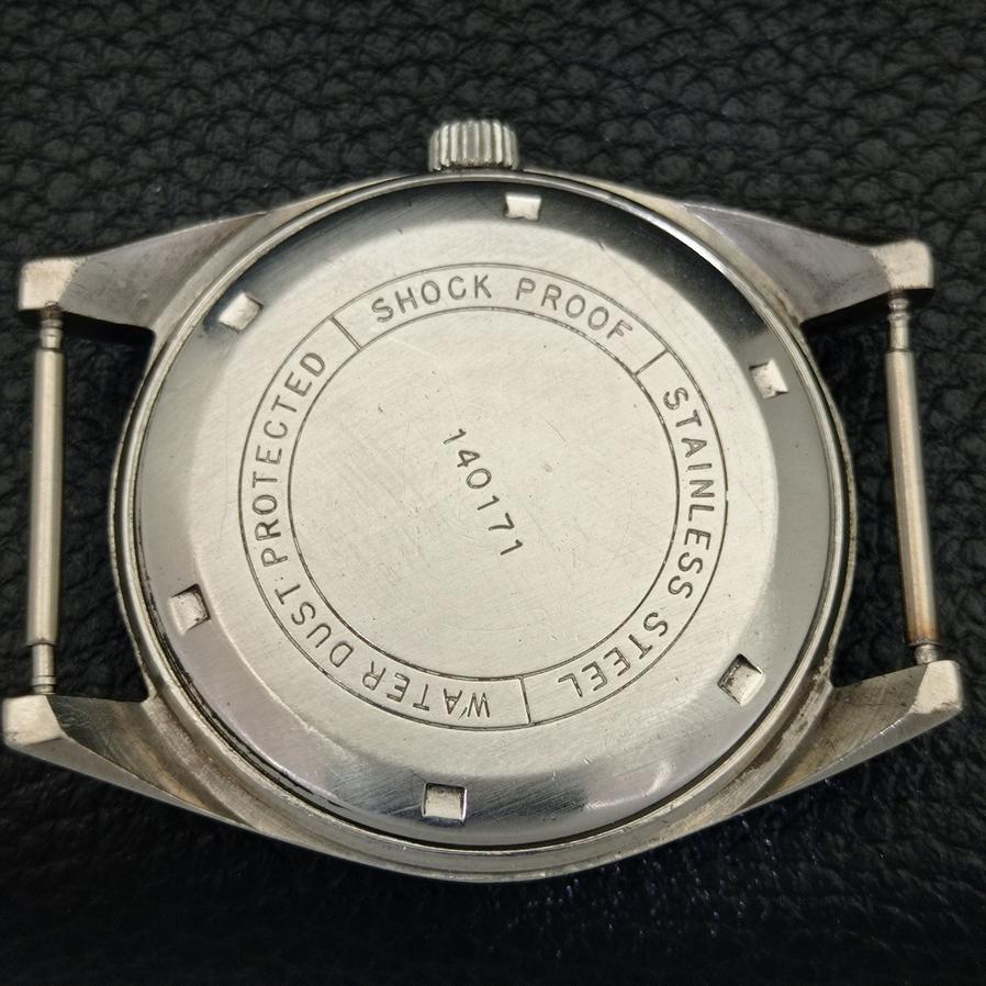 USED AUTHENTIC HMT JANATA MENS HAND-WINDING INDIAN WHITE DIAL WATCH A430086-2 R101-a430086