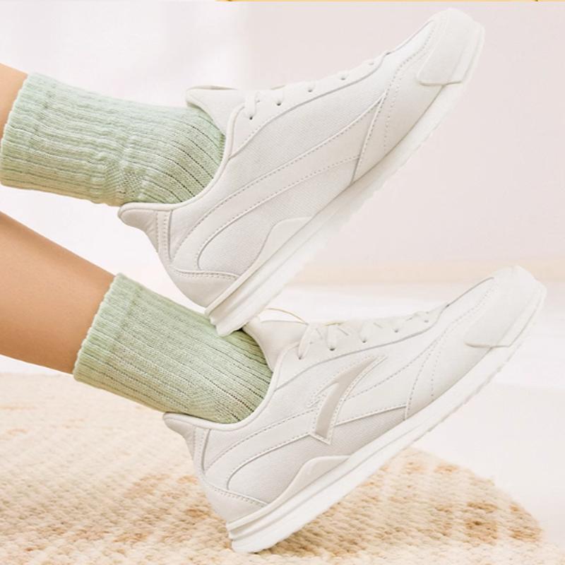 Anta Abrasion Resistant Low Top Casual Shoes Women's White Sneakers 922418856-6