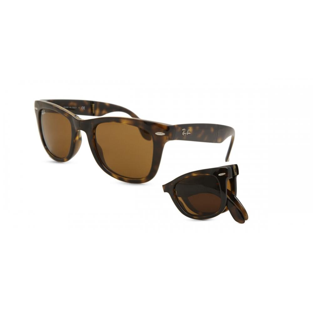 

Солнцезащитные очки Ray Ban Rb4105 Wayfarer Складные 710 Мужские Light Havana/50-22-140