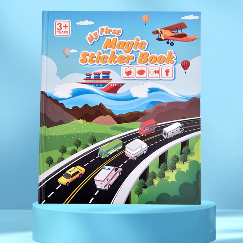 

Children s Early Education Enlightenment Jelly Quiet Sticker Book Paste Book Baby Puzzle Busy Book Puzzle Toy Learning Questions