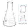 PATIKIL Erlenmeyer Flask, 250ml (8.5oz), Narrow-Neck, Graduated, Borosilicate Glass, for Chemistry and Science Research