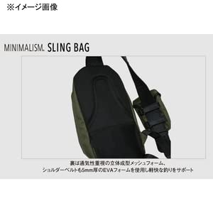[TICT] Minimalism Sling Bag in Graphite Black