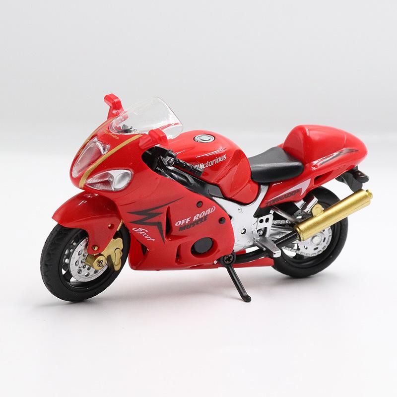 1:18 Alloy Motorcycle Model Children's Toy Car Ornaments Sliding Car Model Boy Toy