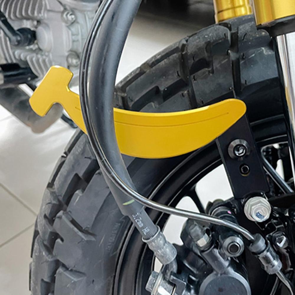 For Honda Monkey125 2018-2025 MONKEY 125 2024 2023 2022 2021 2020 Motorcycle Front Brake Guard Oil Line Protective Plate Cover