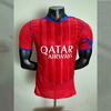 Mens Bamboo Fiber Soccer Jersey Short Sleeve Paris Away Kit Fall Winter Sportswear