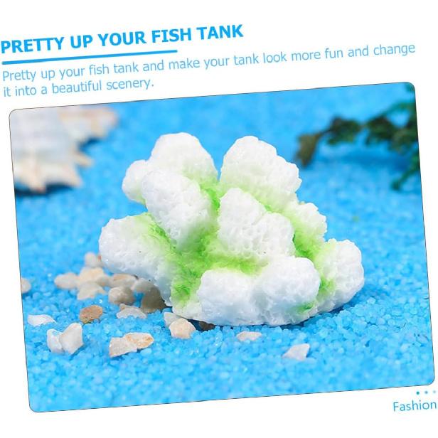 

1 Набор Коралл Искусственный Коралл Украшение для Аквариума Мини Аквариум Ландшафтный Дизайн Коралловые Украшения Аксессуары Декоративная Смола Коралловая Статуэтка Декоративный Коралл