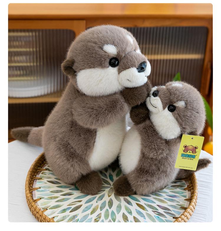 Adorable Otter Plush Toy Pendant – Cute Marmot Figurine Ornament Gift