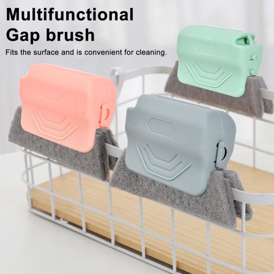 Window Track Cleaner Brush Compact Design Gap Cleaning Brush Hand-held Groove Cleaning Tools Window Cleaner