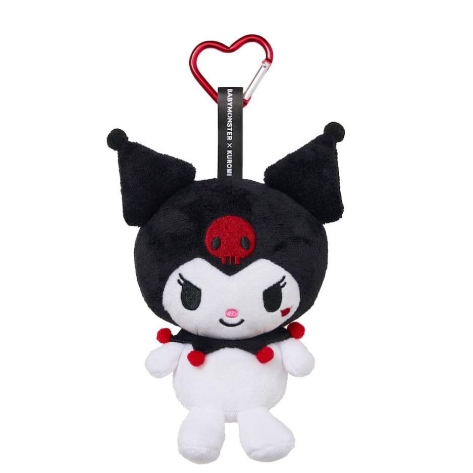 Used Baby Monster Kuromi Plush Keychain Collaboration