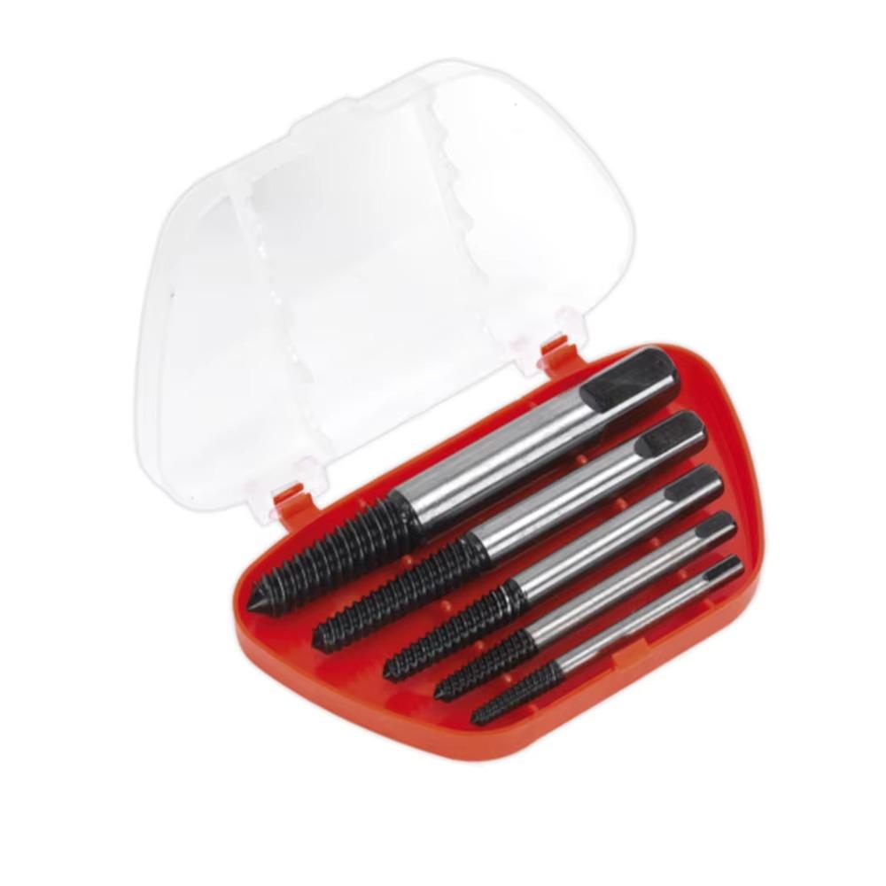 

Легкое удаление экстрактор сломанных винтов Компактный удалитель сломанных болтов Эффективный набор экстракторов винтов Раковина 5pcs/box