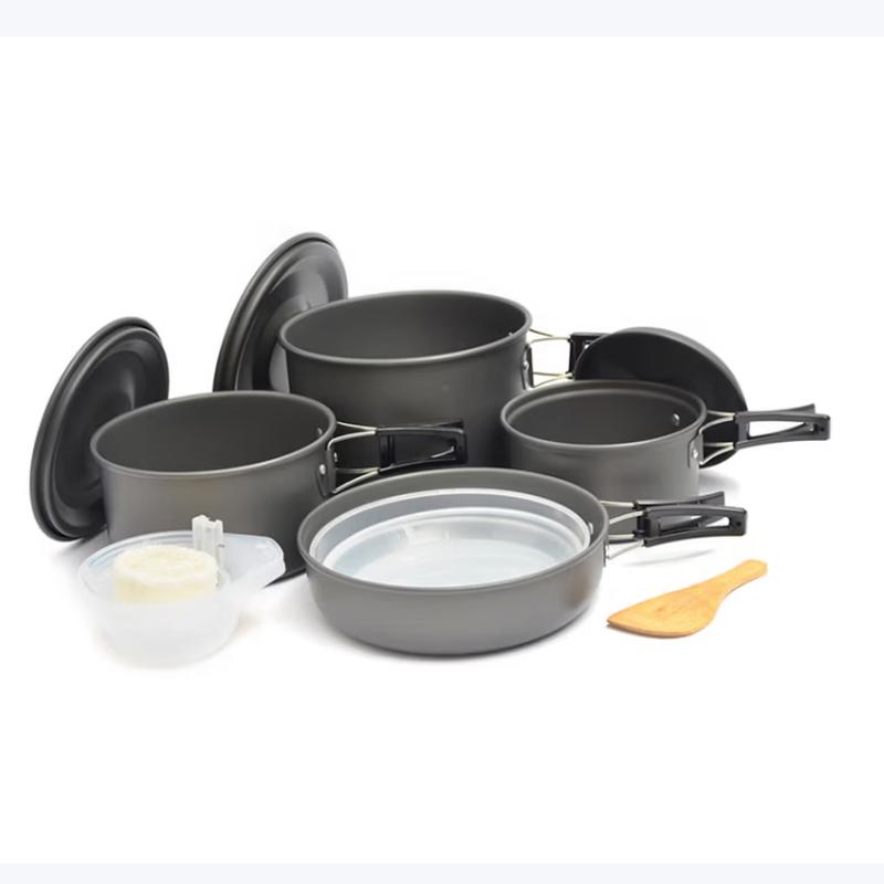 Tri-polar TP8908 Outdoor Camping Cookware Set 4-5 Person