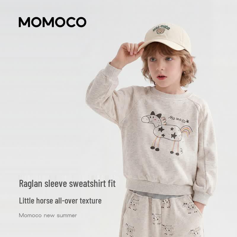 MOMOCO Boys' Fashion Two-Piece Set