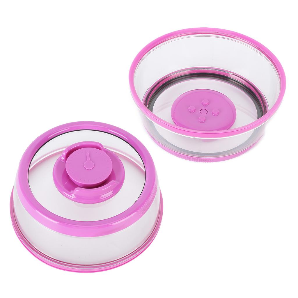 Capac de etanșare a alimentelor în vid cu folie de păstrare a prospețimii, pentru bucătărie acasă(Violet )