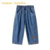 Balabala Kids' Elastic Waist Denim Pants