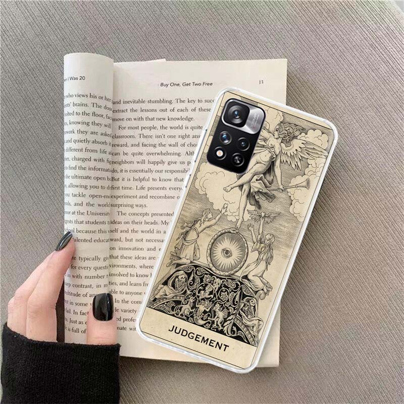 Fool Tarot Card Meanings Phone Case For Xiaomi Redmi Note 14 Pro 12 Plus 12S 10 11 Pro 4G 5G 9T 9S 8T 10S 11T 11S 11E 9 8 Coque