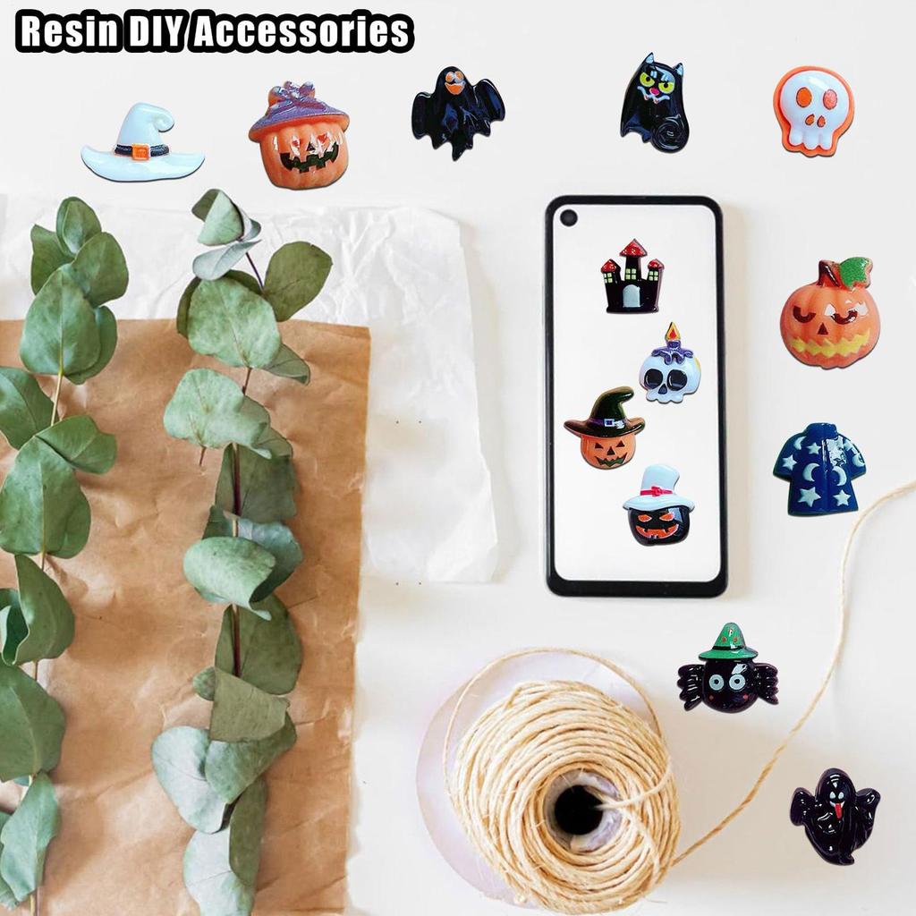 Horror Countdown Kalender Feiertagsskulpturen Tischdekoration Gruselige Statuen 24-Tage Advent Halloween-Figuren Für Kamin