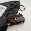 Damska Ekskluzywna Jednokolorowa Torebka 2024: Prosta, wszechstronna torba crossbody z wysokiej jakości okuciami