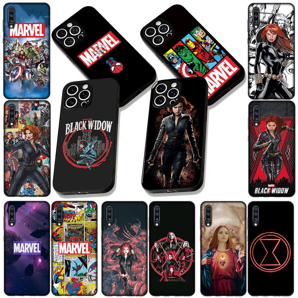 Comics Marvel Black Widow Casing Phone Cover for Huawei P30 P20 Mate 10 20 Lite Pro Y7 Y8S Y9A Y9 Prime P Smart 2019 Soft Case