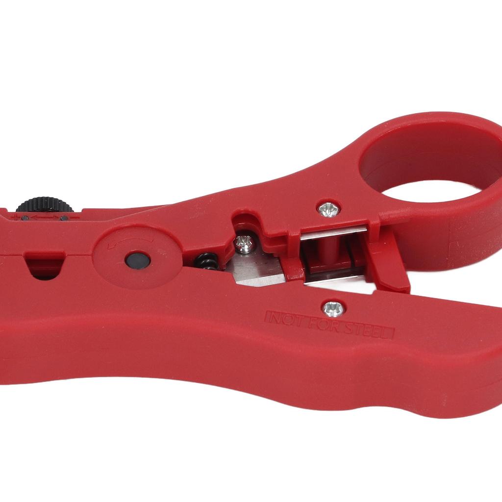 Coaxial Cable Stripping Tool Adjustable Incisive Blade Round Cable Stripper for RG6 RG11 RG59 RG7
