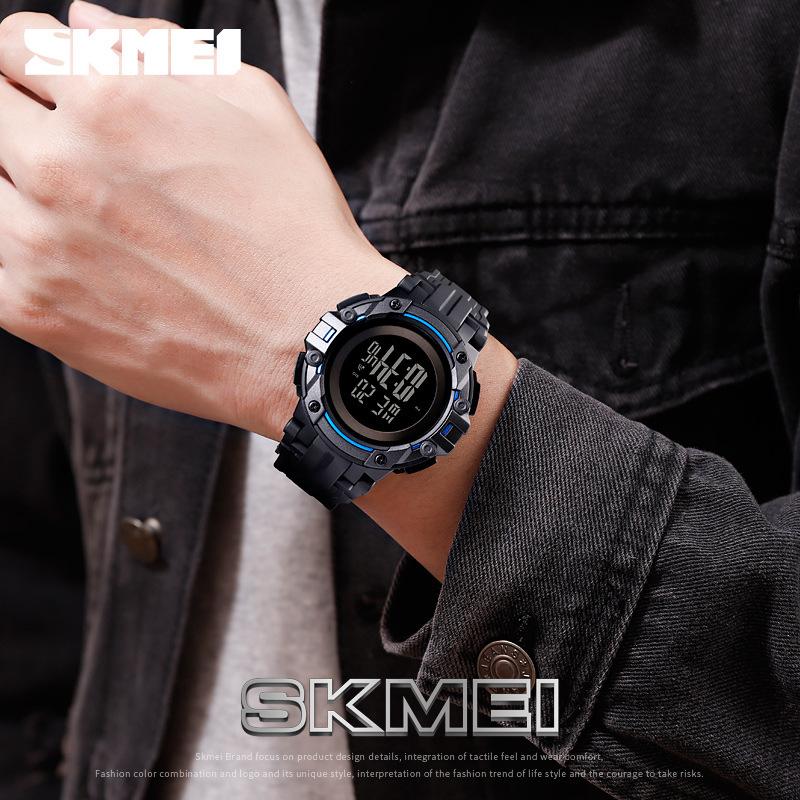 Outdoor Mountaineering Male Student Electronic Watch Multifunctional Non-mechanical Men's Waterproof Electronic Watch