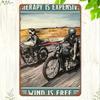 Vintage Retro Motorcycle Tin Sign Metal Wall Art Decor for Home Garage Man Cave Bar Cafe 20x30cm