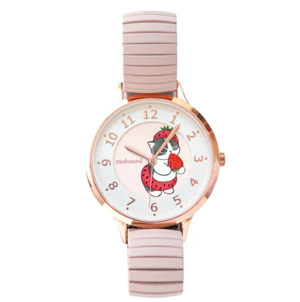 

mofusand Accordion Watch (Strawberrynyan) Japan NEW