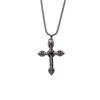 Retro Cross Pendant Hip Hop Necklace - Unisex Fashion Statement Chain