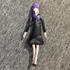 28cm Kanade Voisaki Project Sekai Plush Doll Flexible Wire Frame Poseable Body Twistable Shape Music Themed Collectors Gift