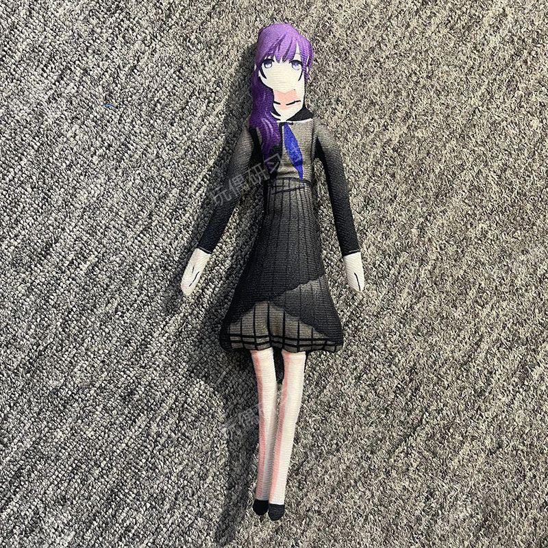 28cm Kanade Voisaki Project Sekai Plush Doll Flexible Wire Frame Poseable Body Twistable Shape Music Themed Collectors Gift