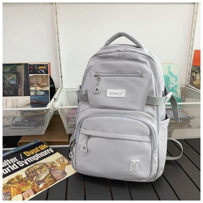 

Школьный рюкзак новый, высокой ценности, крутой однотонный рюкзак, парный, простой, легкий, альпинистский, большой вместимости