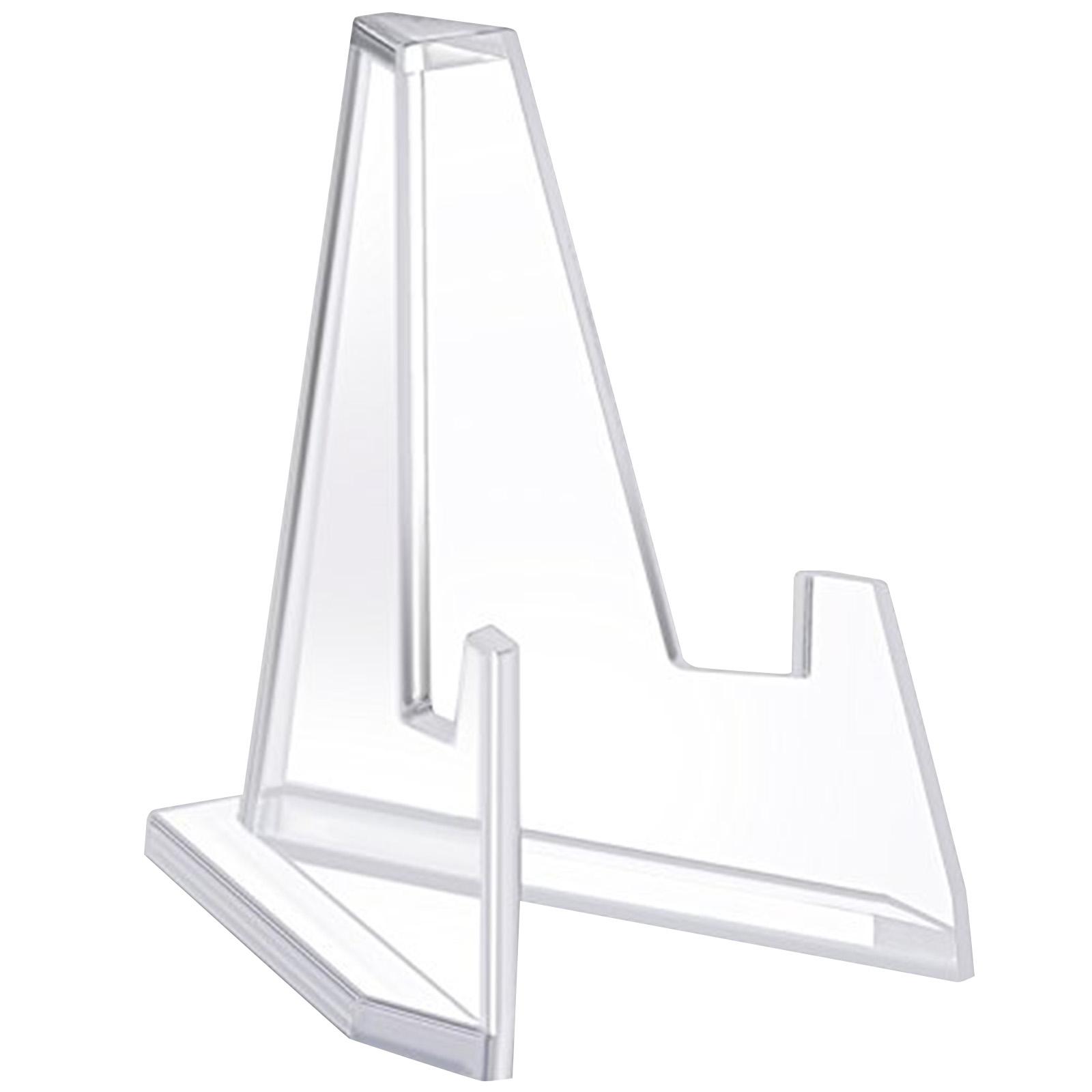 

12 Packs Thick Acrylic Card Display Stand One Size