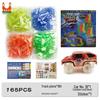 Luminous Magic Track Set: 360-Piece Electric Building Blocks for Kids