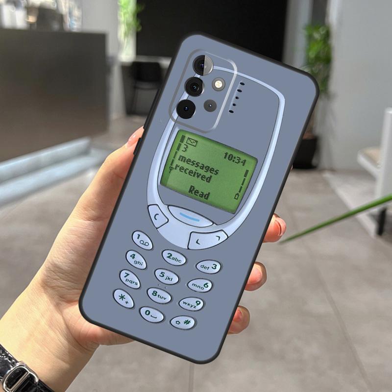 Retro Cellphone Case For Samsung Galaxy A22 A32 A52 A15 A16 A05 A26 A36 A56 A53 A33 A13 A34 A54 A14 A35 A55