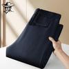 Men's Fleece-Lined Casual Straight-Leg Trousers