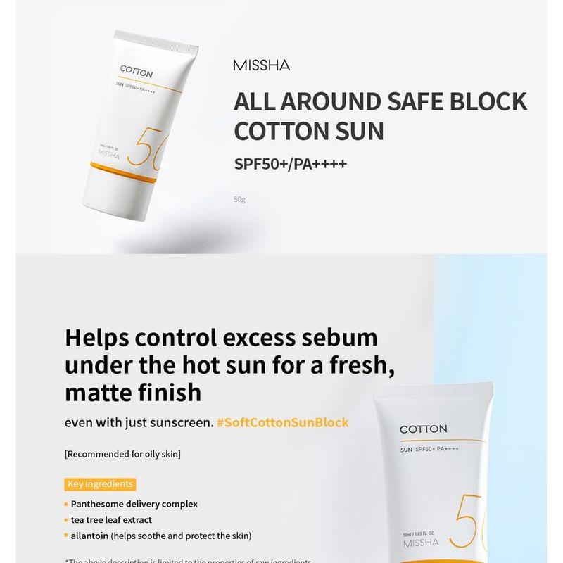 MISSHA All Around Safe Block Cotton Sun