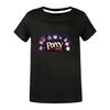 5633 Candy Color Kids Girls Lily Lovebraids Print T-Shirt