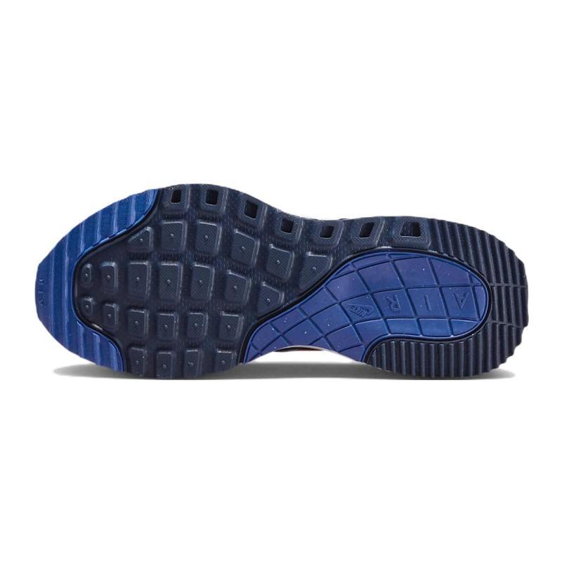 Nike Air Max SYSTM Cushioning Abrasion Resistant Breathable Low top Kids Lifestyle Shoes White Blue Sneakers DQ0284-101