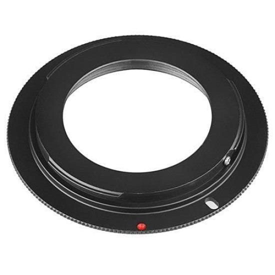 NinoLite for attaching M42 mount lenses to Canon EOS camera bodies M42-EOS Adapter, Black,