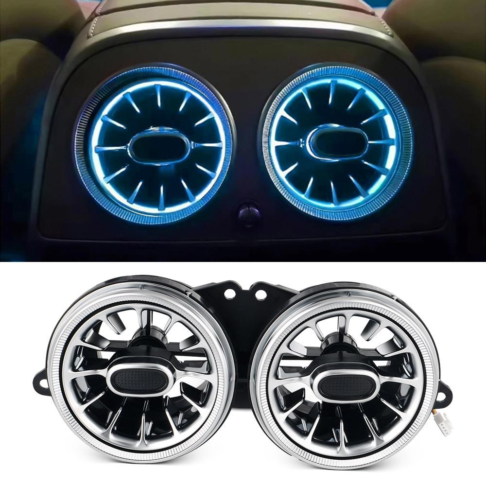 RGB Car Control S-CLASS(W222) 7 Colors 64 Colors For Mercedes Benz 2014-2017 2018-2020 LED Turbine Air Vents Atmosphere Lights