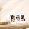 [Film Lab] Desktop Photo Frame with 3 Pockets for Instax Mini Photo CAC35