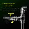 1Set Aquarium Tank Pomp Eendenbek Wateruitgang Dubbelkoppig Universeel Aquarium Sproeier Tuinirrigatie Waterpijp Connector
