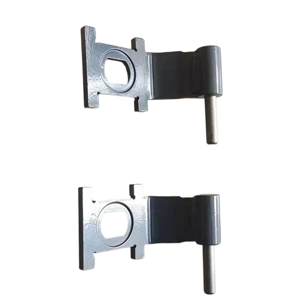 2Pcs Heavy Duty Cab Door Hinge 7193725 Skid Steer Loader Door Hinge Replacement Hardware for S750 S770 S550 S650 S630