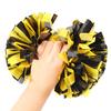 Bunte Cheerleading-Blume Anfeuerungs-Hand-Pompons für Gymnastik-Wettkampf Sportzubehör