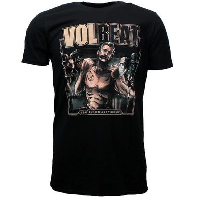 Volbeat Unisex Adult Seal The Deal T-Shirt