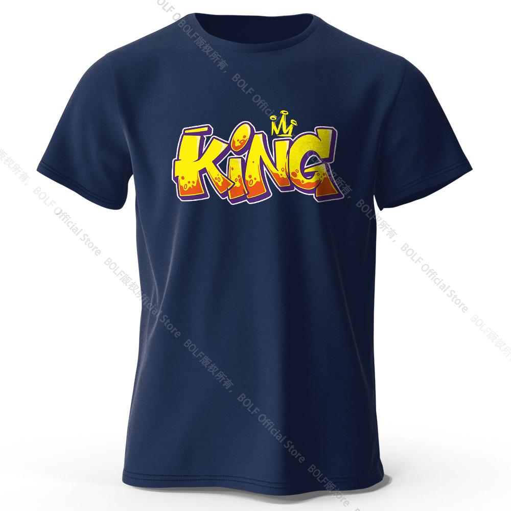 Men's Printed T-Shirt 100% Cotton Oversized Royal Graphic Tees for Women Summer Tops Premium Streetwear