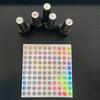 5 Sheet(1-500) Laser Number Sticker Label For Nail Polish Color Tips Display Marking Stickers Numbers Guide DIY Manicure Tools