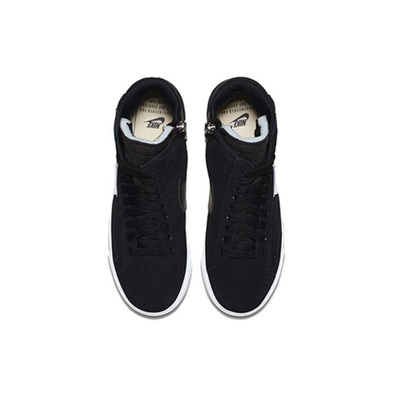 Nike Blazer Mid Rebel XX Black Women's Sneakers Skateboard Shoes BQ4022-001
