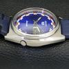JAPON 7019A VINTAGE SEIKO 5 AUTOMATIQUE MONTRE HOMME CADRAN COULEUR BLEU a701333-5 R206a-a701333